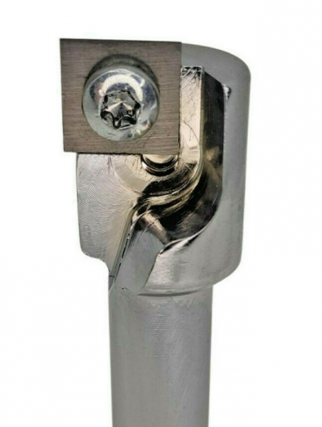 16 mm ✓ HM-Bestückter Schafträser inkl. Wendeplatte, Wendeplattenfräser Z=1