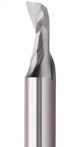 5,0 x 12 x 60 - d2=8 mm ✓ HSS Alufräser, Einzahnfräser, Fräser, Spiralfräser mit Z=1