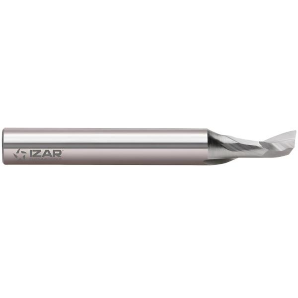 4,0 x 12 x 60 - d2=6 mm ✓ HSS Alufräser, Einzahnfräser, Fräser, Spiralfräser mit Z=1