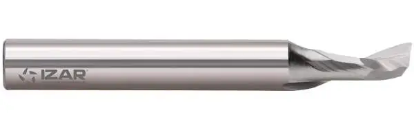 5,0 x 12 x 60 - d2=8 mm ✓ HSS Alufräser, Einzahnfräser, Fräser, Spiralfräser mit Z=1