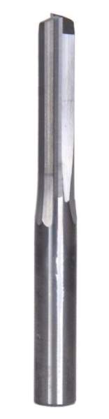 6,0 x 42 x 70 - d2=6 mm ✓ VHM Schaftfräser XL, Holzfräser Z=2, geradegenutet für Holz, MDF, lang