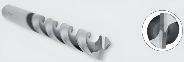 3,0 x 66 x 100 - d2=3 mm ✓ HM Bestückter Spiralbohrer überlang DIN340, Metallbohrer Typ N, VHM Bohrer lang, 118°