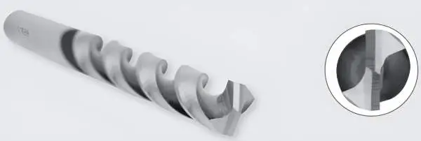 2,0 x 56 x 85 - d2=2 mm ✓ HM Bestückter Spiralbohrer überlang DIN340, Metallbohrer Typ N, VHM Bohrer lang, 118°