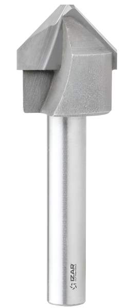 135° HM V-Nutenfräser, Abkantfräser, V-Cut Fasenfräser, Fasenfräser mit Spezialgeometrie für Alu-Verbundstoffe 