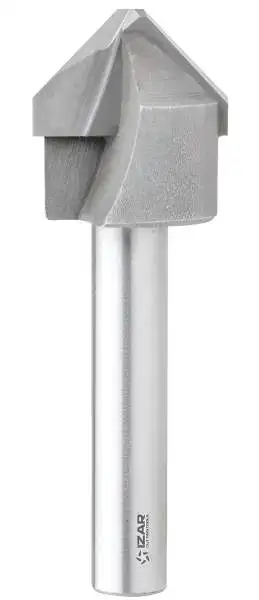 135° HM V-Nutenfräser, Abkantfräser, V-Cut Fasenfräser, Fasenfräser mit Spezialgeometrie für Alu-Verbundstoffe 