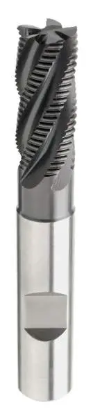 20,0 x 38 x 104 mm, Typ HR, d2=20,0 HB, HSSE/PM-Schruppfräser 30°, DIN 844, Z=5, beschichtet