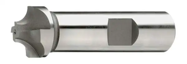 R5,5 / 19 x 67 mm, d2=16,0 HB - HSSE-Viertelrund-Profilfräser, DIN 6518, Z=4, blank