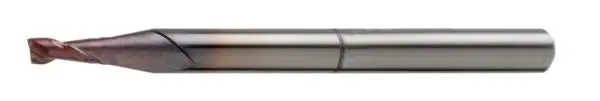 0,8 x 2 x 38 - d2=3 mm ✓ VHM-Mikrofräser 30°, Z=2, Spezialbeschichteter Mini-Schaftfräser