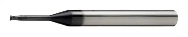 0,2R0,02 x 1 x 40 - d2=4 mm ✓ VHM-HSC-Minikopierfräser, HRC-Fräser (Formenbau), Torusfräser mit ER, Z=2, Spezialbeschichtet bis 65 HRC