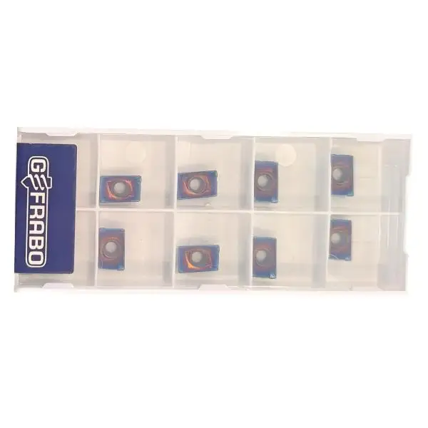 10x APKT1003 Wendeplatten Edelstahl ✓ APKT10 ISO Fräswendeplatten mit Spezialbeschichtung, Wendeschneidplatten