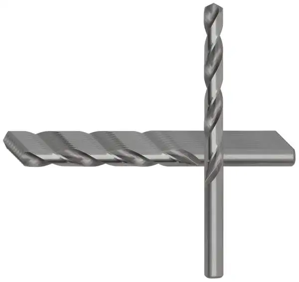 1,0 x 12 x 34 - d2=1 mm ✓ 10 x HSS-G Spiralbohrer, Metallbohrer, Stahlbohrer 135° geschliffen (VPE 10 Stück)
