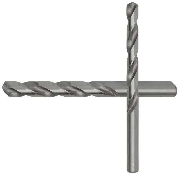 9,8 x 81 x 125 - d2=9,8 mm ✓ 5 x HSS-G Spiralbohrer, Metallbohrer 135° geschliffen (VPE 5 Stück)