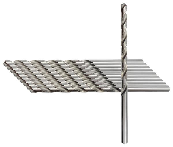 7,8 x 109 x 165 - d2=7,8 mm ✓ 10 x HSS-G-Spiralbohrer 135°, DIN 340, Metallbohrer lang (VPE 10 Stück)