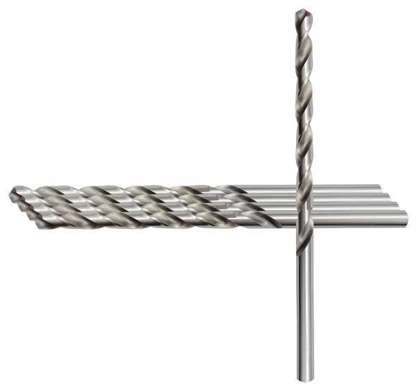 7,8 x 109 x 165 - d2=7,8 mm ✓ 10 x HSS-G-Spiralbohrer 135°, DIN 340, Metallbohrer lang (VPE 10 Stück)