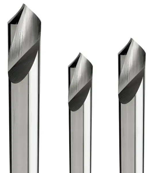 2,0 x 6 x 32 - d2=2 mm ✓ VHM-NC-Anbohrer 90° bis max. 45 HRC