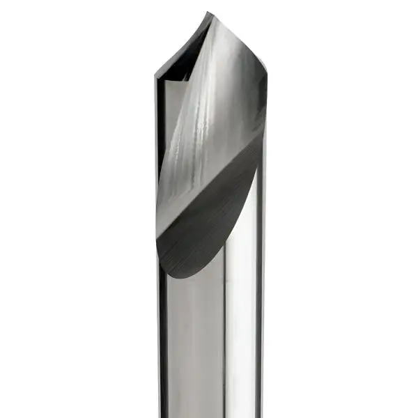 VHM NC-Anbohrer 90° aus Vollhartmetall für präzise Anbohrungen und Zentrierarbeiten in Stahl, Edelstahl und Aluminium