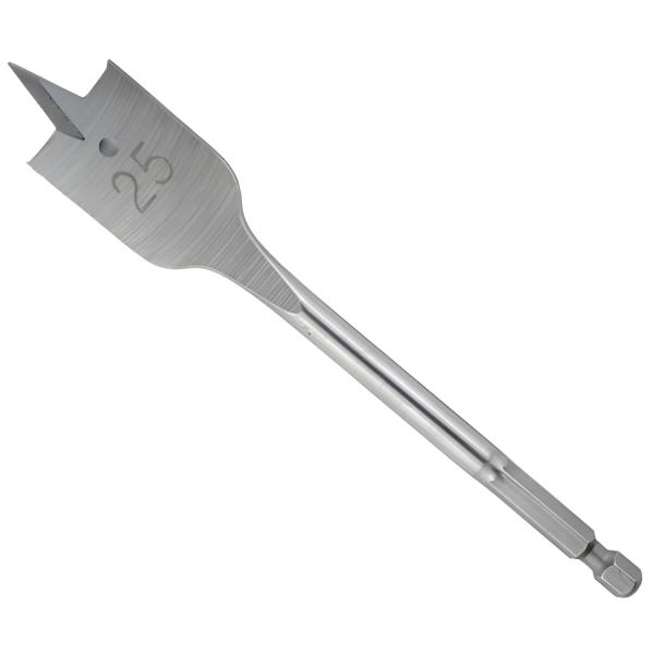 Holzbohrer mit QuickBit Sechskantschaft für schnellen Bitwechsel