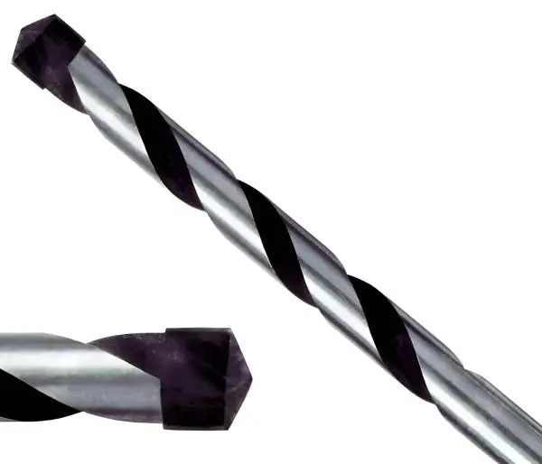 6,0 x 100 mm ✓ Betonbohrer, Hartmetallsteinbohrer DIN8039 Gefräst 130° Spitzenwinkel