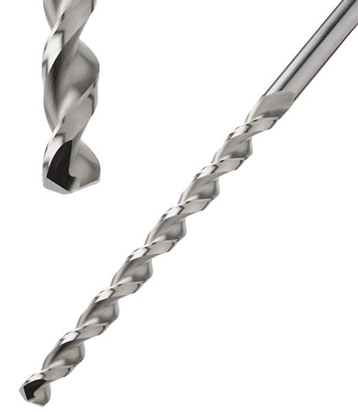 HSSE-Spiralbohrer überlang 130°, Metallbohrer, Edelstahlbohrer mit Tieflochspirale Typ LG