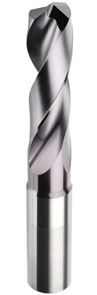 1,1 x 3 x 38, d2=3 mm ✓ VHM-Spiralbohrer, 3xD Hochleistungsbohrer beschichtet, Universalbohrer 140°