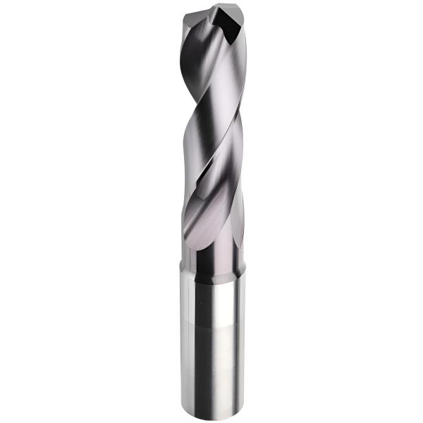 VHM Hochleistungsbohrer 3xD für präzises Bohren in Stahl und Metall