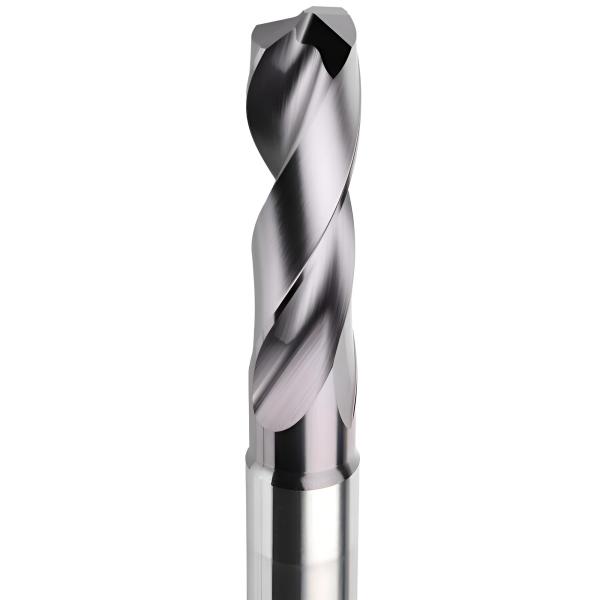 VHM 3xD Bohrer 3,7 mm Hochleistungsbohrer ohne Innenkühlung mit Spezialbeschichtung