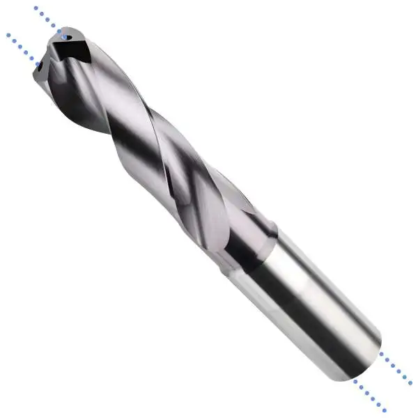 12,0 x 40 x 102, d2=12 mm ✓ VHM-Spiralbohrer mit IK, 3xD Hochleistungsbohrer beschichtet, Kühlkanalbohrer Universalbohrer 140°