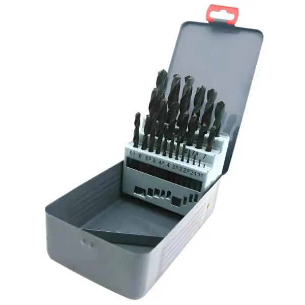 Bohrer SETs HSS-R ✔ Spiralbohrer 19 / 25 teilig DIN338