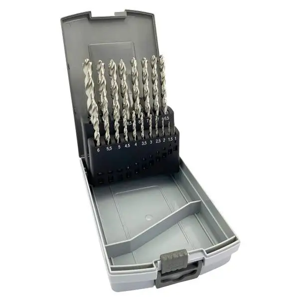 Spiralbohrer mit Zentrierspitze HSS-G M35 selbstzentrierend präzises Bohren Metall