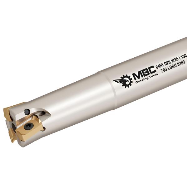 Schaftfräser High Feed Fräser MBC für LOGU 0303 Wendeplatten CNC Zerspanung