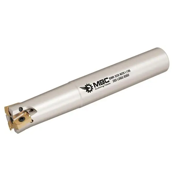 20 x 110 mm ✓ Schaftfräser, High-Feed Wendeplattenfräser, Hochvorschubfräser für LOGU 0303 Z=3 mit IK