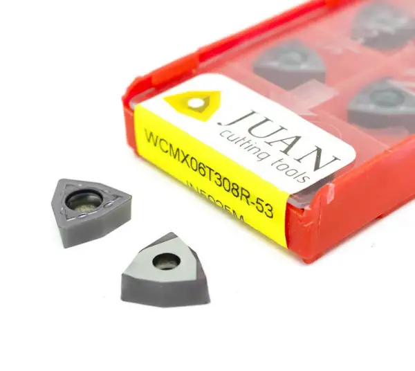 10 x WCMX060308 Wendeplatten für Stahl