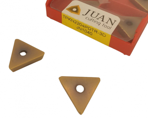 10 x TPKN2204 Fräswendeplatten