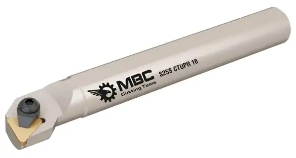 25 x 250 CTUPR ✓ Bohrstange 90°, Rechts für TPKN16-Wendeplatten