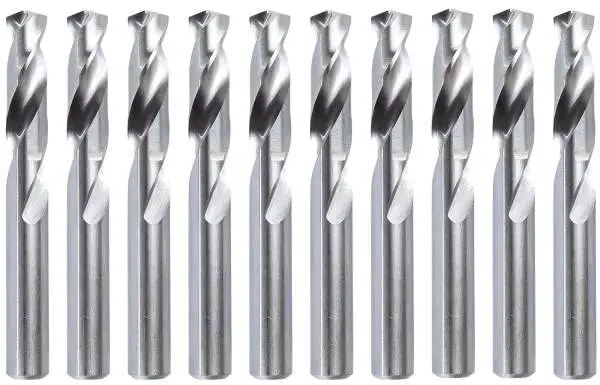 10 Stück 2,2 x 13 x 40 mm ✓ HSS-G Spiralbohrer, Metallbohrer, Blechbohrer bzw. Kurzbohrer