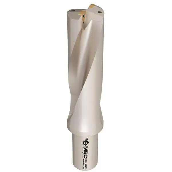MBC U-Drill 3xD Wendeplattenbohrer mit Innenkühlung (IK), geeignet für WCM.030208-Wendeplatten, für präzise und wirtschaftliche Bohrbearbeitungen in Metallwerkstoffen bei Stahl Industry