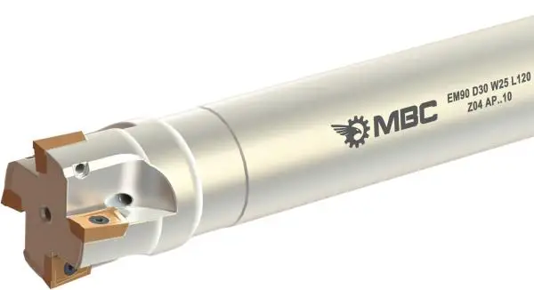 Schaftfräser Ø 25,0 mm x 100 mm für ISO Wendeschneidplatten APKT1003 ✓ Qualitativ hochwertige