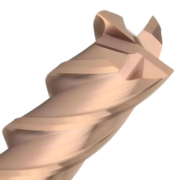 1,5 x 4 x 50 - d2=4 mm ✓ VHM Fräser, Universal-Schaftfräser 30°, Z=4 mit TiSiN Beschichtung für Werkstoffe bis ca. 52 HRC