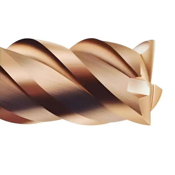 8,0 x 20 x 60 - d2=8 mm ✓ VHM Fräser, Universal-Schaftfräser 30°, Z=4 mit TiSiN Beschichtung für Werkstoffe bis ca. 52 HRC