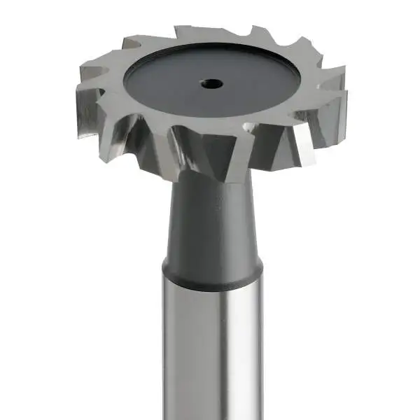 Hochwertiger HSSE-Schlitzfräser, T-Fräser, T-Nutenfräser gerade verzahnt, DIN850, Typ N, HB Schaft