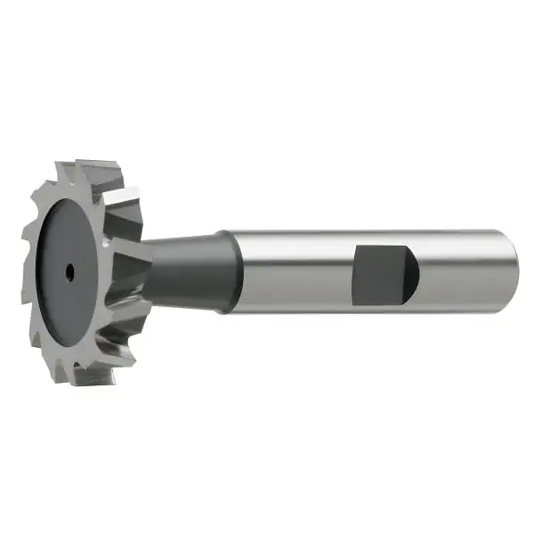 32,5 x 6 x 71 - d2=12 mm ✓ HSSE-Schlitzfräser, T-Fräser, T-Nutenfräser kreuzverzahnt, DIN850, Z=10, Typ N, HB