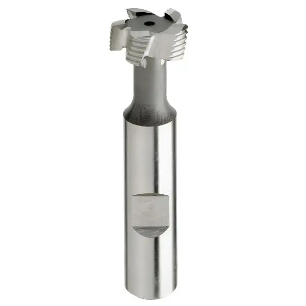 HSSE-T-Nuten-Fräser, Schlitzfräser kreuzverzahnt, DIN 851, blank GEFRABO