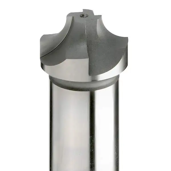 HSSE-Viertelrund-Profilfräser, DIN 6518, Viertelkreisanschliff