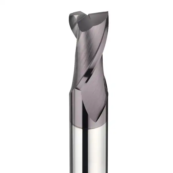 VHM Fräser Z=2 HA beschichtet, Universalfräser, Spiralnutfräser