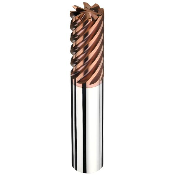3,0 x 8 x 58 - d2=6 mm ✓ VHM-Formenbau-Spezial-Schaftfräser 45°, Z=6, Beschichtet bis 70 HRC