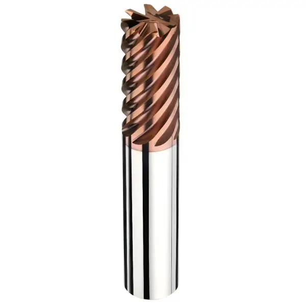 3,0 x 8 x 58 - d2=6 mm ✓ VHM-Formenbau-Spezial-Schaftfräser 45°, Z=6, Beschichtet bis 70 HRC