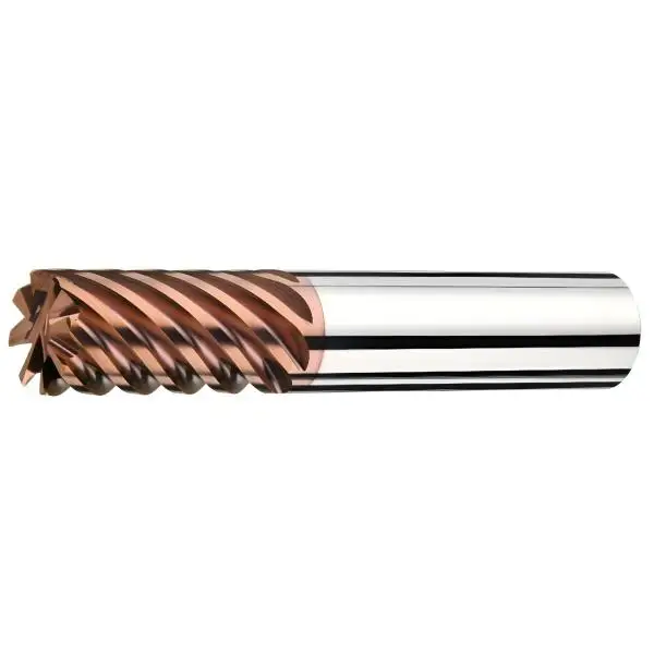 3,0 x 8 x 58 - d2=6 mm ✓ VHM-Formenbau-Spezial-Schaftfräser 45°, Z=6, Beschichtet bis 70 HRC