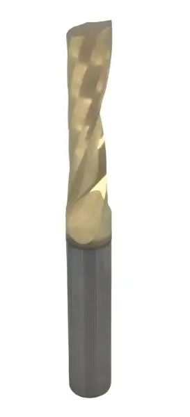 5,0 x 25 x 54 - d2=5 mm ✓ VHM Alufräser, Einzahnfräser Z=1, poliert mit ZrN Spezialbeschichtung