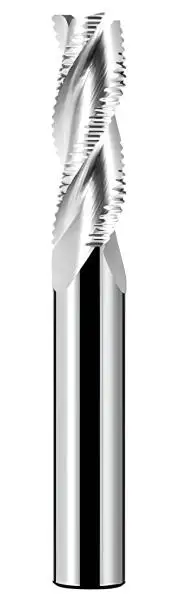 12,0 x 36 x 75 - d2=12 mm ✓ VHM Schruppfräser, Z=3 Fräser für NE-Metalle wie Alu, Kupfer, Holz, MDF