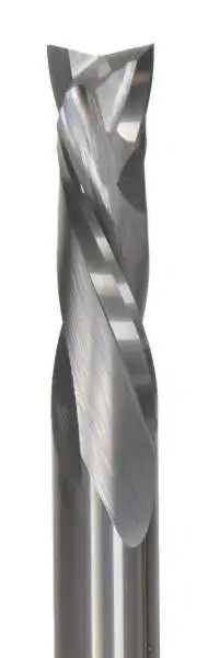 Kompressionsfräser VHM Fräser für Holz, MDF Z=2 Ø 6 / 8 / 10 / 12 mm up+down, positiv + negativ NEU